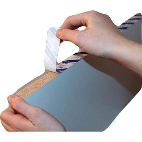 img 1 attached to 🔒 Fast Cap Laminate Tape: 2-Sided, 1 Inx50 ft Clear Tape for Efficient Adhesion