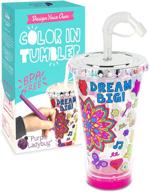 🍹 creative children's personalized insulated tumbler: keep refreshments fun & chilled! логотип