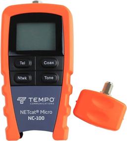 img 4 attached to 🔧 Enhanced Tempo Communications NC-100: Advanced Wiring Tester for Twisted Pair (STP/UTP) and Coaxial Cables (Latest Model)