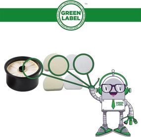 img 2 attached to 🔍 High-Quality Green Label Brand HEPA Filter Set for Shark Vacuum Cleaners (Compatible with XFH400 and XFF400) - Fits NV400, NV401, NV402