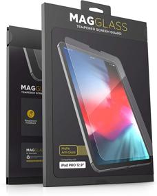 img 4 attached to MagGlass Tempered Glass Screen Protector Tablet Accessories for Screen Protectors