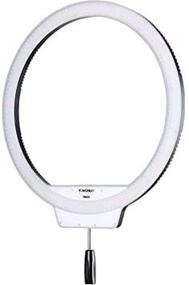 img 2 attached to 📸 YN608 LED Ring Video Light - Annular & Frameless Design, Adjustable Brightness, CRI≥95 with Handle Grip & Remote Controller - Perfect for Selfies!