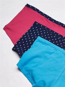 img 1 attached to Hanes Women's Comfortsoft Cotton Stretch Boy Brief (Pack of 3)(assorted colors) - Ultimate Comfort and Style for Women