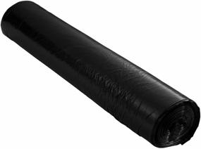 img 2 attached to 🗑️ PlasticMill 100 Gallon Garbage Bags: Black, 1.3 Mil Thickness, 67x79 Size, Pack of 50 Bags.