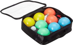 img 2 attached to 🌟 Lighted Bocce Ball Set - Outdoor Glow in the Dark Game for Water Sports, Camping, Parties, and Beach Activities - Perfect for Family Game Night with Multiple Colors