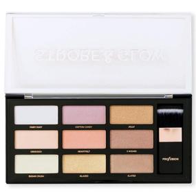 img 1 attached to Продуктовое название на русском языке: "Profusion Cosmetics - Палетка для подсветки и придания сияния Pro Strobe & Glow: Профессиональное исследование искусства