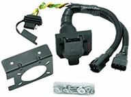 🔌 tow ready 20137 multi-plug t-one connector assembly: efficient and reliable black tow hitch accessory logo