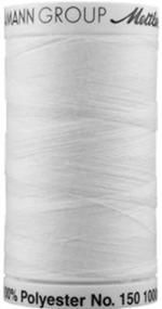 img 1 attached to 🧵 Mettler Bobbin Fil Embroidery Thread, 1094-Yard, White: Superior Quality and Long-lasting Thread for Embroidery Projects!