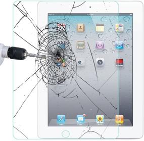 img 3 attached to KIQ Anti Scratch Bubble Free Self Adhering Installation Tablet Accessories for Screen Protectors
