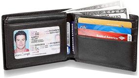 img 1 attached to WALINC Protection Billfold Window Blocking Men's Accessories and Wallets, Card Cases & Money Organizers