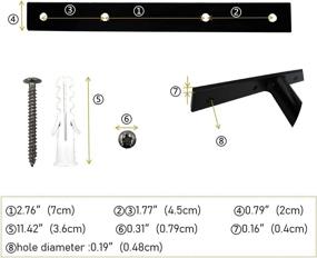 img 2 attached to Крючки для потолочного хранения ZUIWAN, подвесной каяк, Strong