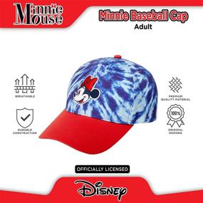 img 1 attached to Disney Womens Baseball Cap Snap Back Sports & Fitness and Team Sports