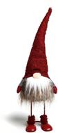 🎅 itomte handmade swedish gnome: 17-inch scandinavian tomte with spring, nordic figurine, plush elf toy for christmas decorations and presents logo
