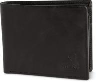 👜 genuine leather men's wallets, card cases & money organizers by bull guard: uncompromising quality and security logo