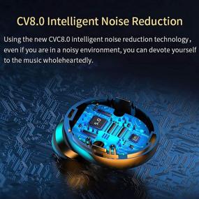 img 3 attached to Bluetooth Headphones Microphone High Definition Reduction