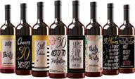 наклейки ко дню рождения milestone thirsty presents логотип