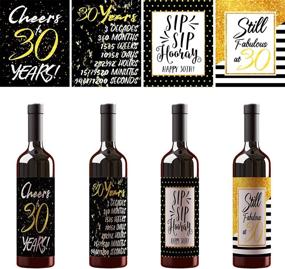 img 1 attached to Наклейки ко дню рождения Milestone Thirsty Presents
