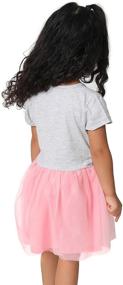 img 3 attached to 🐱 Grey/Pink/Yellow Hello Kitty Toddler Tutu Dress for Baby Girls