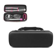 🧳 durable hard travel case: essential storage bag for dyson airwrap styler hair curler accessories logo