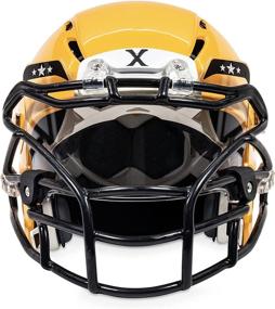 img 1 attached to 🏈 Enhance Your Game with the CHARISMATIC Football Visor - Clear Face Shield with Anti-Fog Protection, UV Coating, and Scratch Resistance - Available for Adult and Youth Helmets