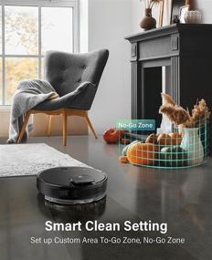 img 1 attached to VIOMI Robot Vacuum Cleaner with Lidar Technology, Smart Navigation, 2700Pa Suction Power, 300 Min Runtime, Self-Charging Function, Works with Alexa and Google Assistant, Ideal for Pet Hair and Carpets