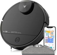 viomi robot vacuum cleaner with lidar technology, smart navigation, 2700pa suction power, 300 min runtime, self-charging function, works with alexa and google assistant, ideal for pet hair and carpets логотип