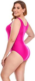 img 3 attached to 👙 Annbon Swimsuit: Stylish & Modest Monokini Swimwear for Women's Fashion