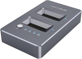 img 4 attached to 📁 ACASIS M.2 NVMe Duplicator Cloner Docking Station: Dual-Bay Offline Clone, USB Type-C, Support up to 8TB M2 SSD M Key Hard Drives Enclosure