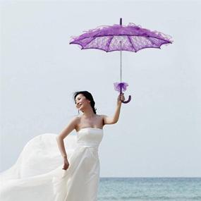 img 2 attached to Fdit Umbrella Parasol Costume Photography