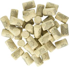 img 1 attached to Bulk Pack of 100 Straight Corks - 15/16 Inches x 1 1/2 Inches