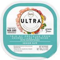 🐶 nutro ultra grain-free paté adult & senior dog food logo