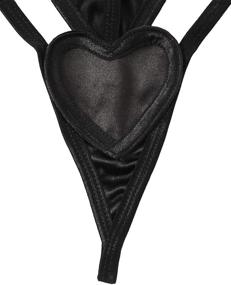 img 1 attached to SheIn Womens Lingerie Design Halter Women's Clothing for Swimsuits & Cover Ups