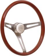 🚗 retro wood steering wheel by gt performance: enhanced performance and timeless style logo