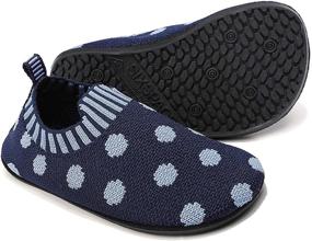 img 4 attached to Ultra-Light Toddler Slippers: Comfortable Walkers for Boys' Shoes & Slippers