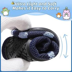 img 2 attached to Ultra-Light Toddler Slippers: Comfortable Walkers for Boys' Shoes & Slippers