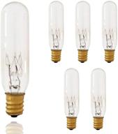 💡 tubular himalayan bulbs with candelabra socket - industrial electrical lighting components логотип