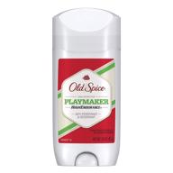 stay fresh and confident with old spice high endurance invisible solid playmaker anti-perspirant and deodorant - pack of 3, 3-ounce logo