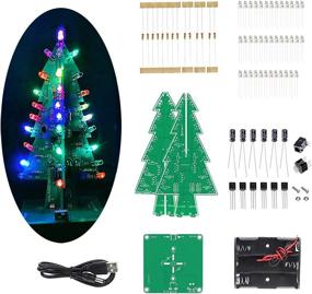 img 3 attached to 🎄 JDin Christmas Electronic Assembly and Soldering Kit