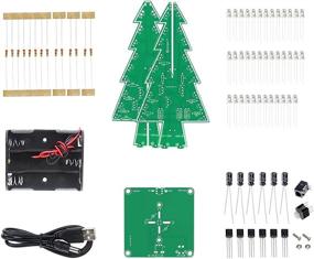 img 2 attached to 🎄 JDin Christmas Electronic Assembly and Soldering Kit