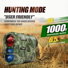 img 3 attached to 🔭 Hunting Laser Rangefinder REVASRI800/1000: Rechargeable Battery, Target Acquisition Technology, Easy-to-Use Clear Accurate Rangefinders for Hunters