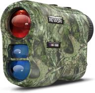 🔭 hunting laser rangefinder revasri800/1000: rechargeable battery, target acquisition technology, easy-to-use clear accurate rangefinders for hunters logo