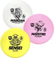 discmania active soft disc golf set: putter, mid-range, and driver - 3 disc set (colors vary) логотип