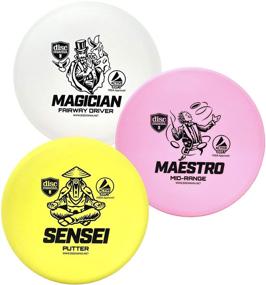 img 4 attached to Discmania Active Soft Disc Golf Set: Putter, Mid-Range, and Driver - 3 Disc Set (Colors Vary)