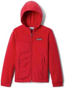 img 3 attached to 🧥 Columbia Steens Fleece Hoodie Spruce Boys' Clothing: Warm and Stylish Sweaters for Kids