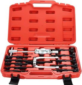 img 4 attached to 🔧 DASBET 16PCS Blind Inner Bearing Puller Hole Remover Extractor Set: Efficient Slide Hammer Tool Kit