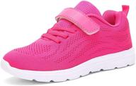 π ork tree sneakers: breathable lightweight athletic shoes for girls logo