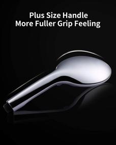 img 1 attached to 🚿 Ezelia Shower Head: Ultimate High-Pressure Handheld with 9 Settings, Massage Spa, Pause Mode – Easy Install, Chrome Finish