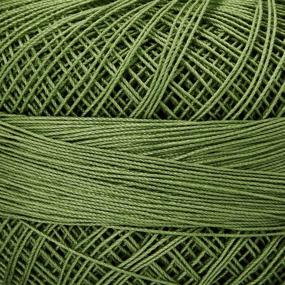 img 1 attached to 🧵 Handy Hands Lizbeth Size 80 HH80684 Cotton Thread: Leaf Green Medium - Strong and Versatile Garment Crafting Thread