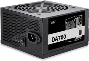 img 1 attached to Deepcool DA700 80 Plus Bronze Certified ATX Power Supply: Advanced Flat Cable Design for Enhanced Efficiency