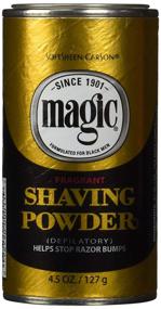 img 4 attached to Discover the Enchanting Power of Magic Gold Shaving Powder - 4.5 oz. Fragrant Sensation!